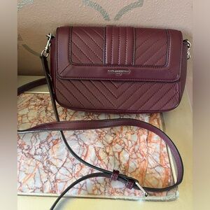 Karl Lagerfeld Leather Cross Body